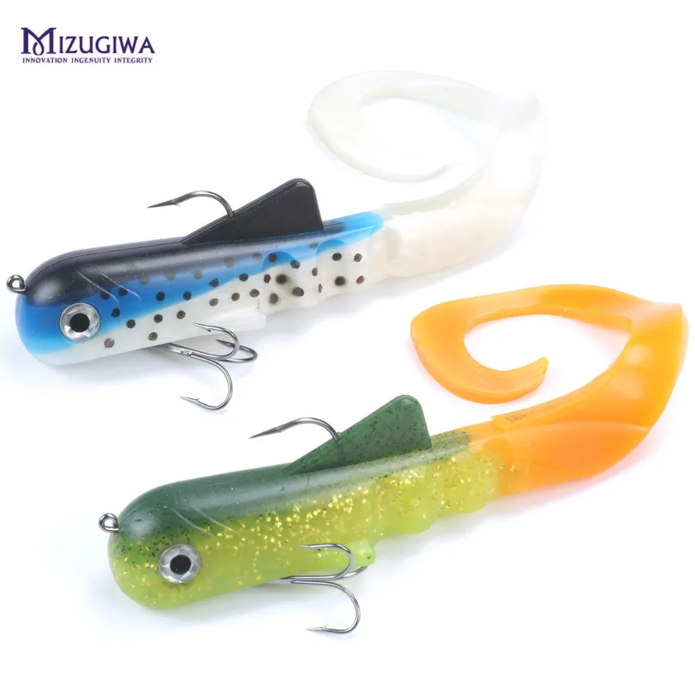 Unicorn Dawg Pike Musky Fishing Game Soft Plastic Lure 12&quot / 30cm 115g Crank Jerk Rubber Baits Leurre Souple 3/0 Treble Hooks | Спорт и