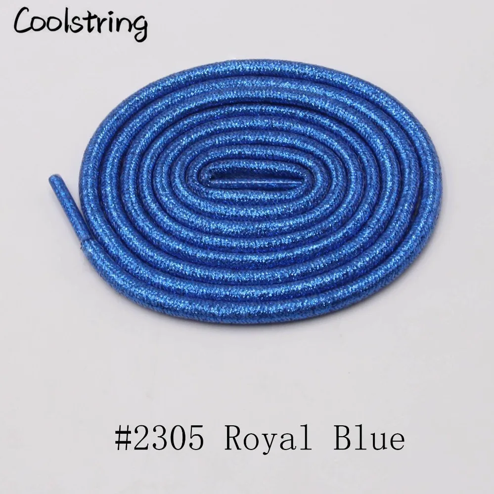 Coolstring однотонные закругленные металлические шнурки блестящие шнурки мигающие Блестящие модные латчеты перламутровые для спорта холст