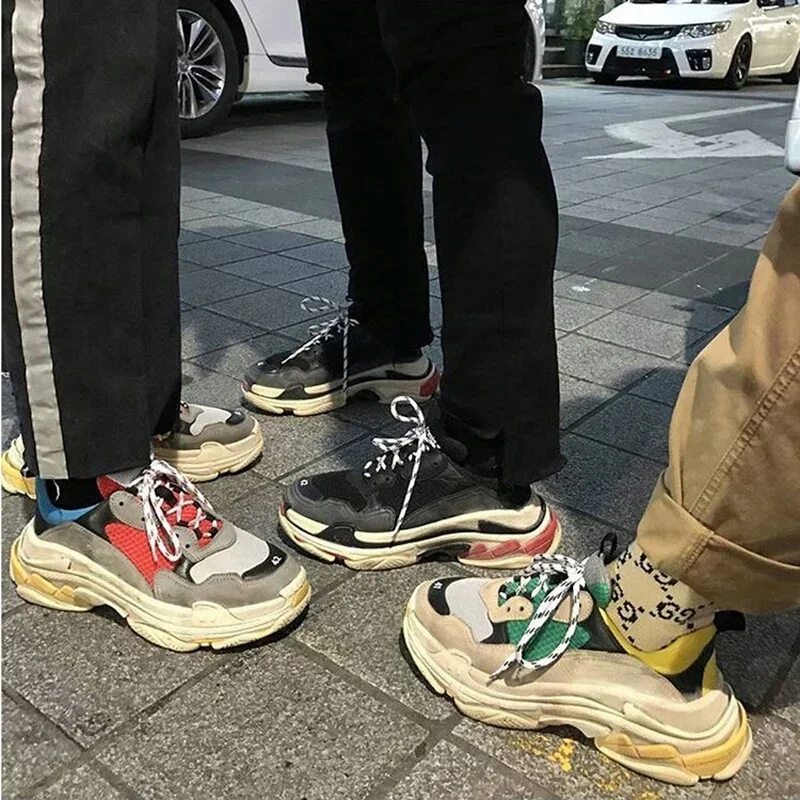 Мужские кроссовки Сезон осень Кроссовки Zapatillas Deportivas Hombre Дышащая повседневная