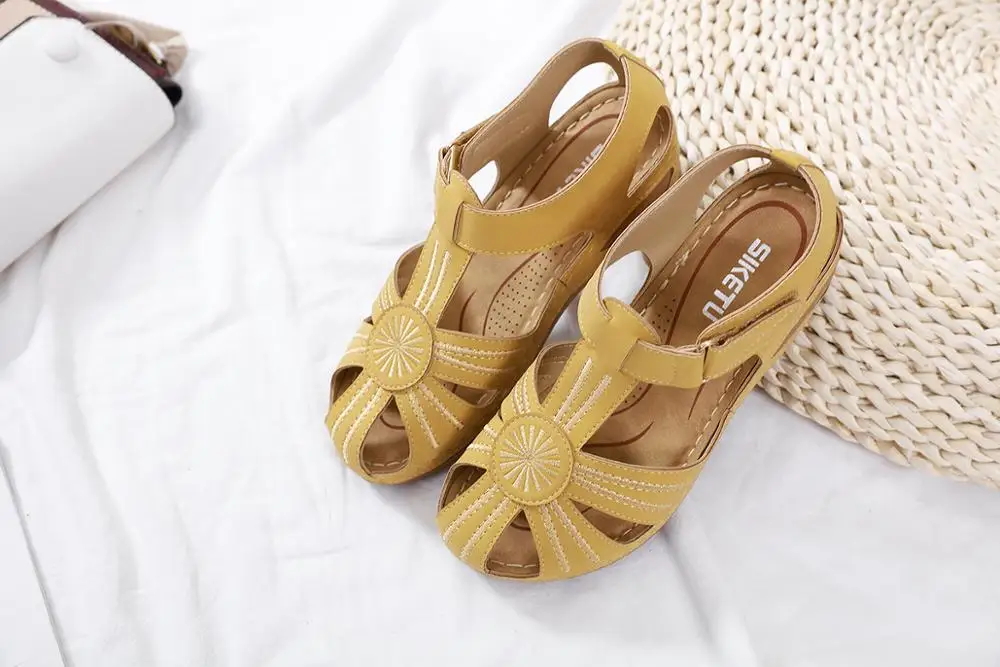 LAASIMI Women Sandals Basic Fashion Summer Sandal Shoes Female Hook Casual Slip On Single Flat With Shoe Ladies | Обувь