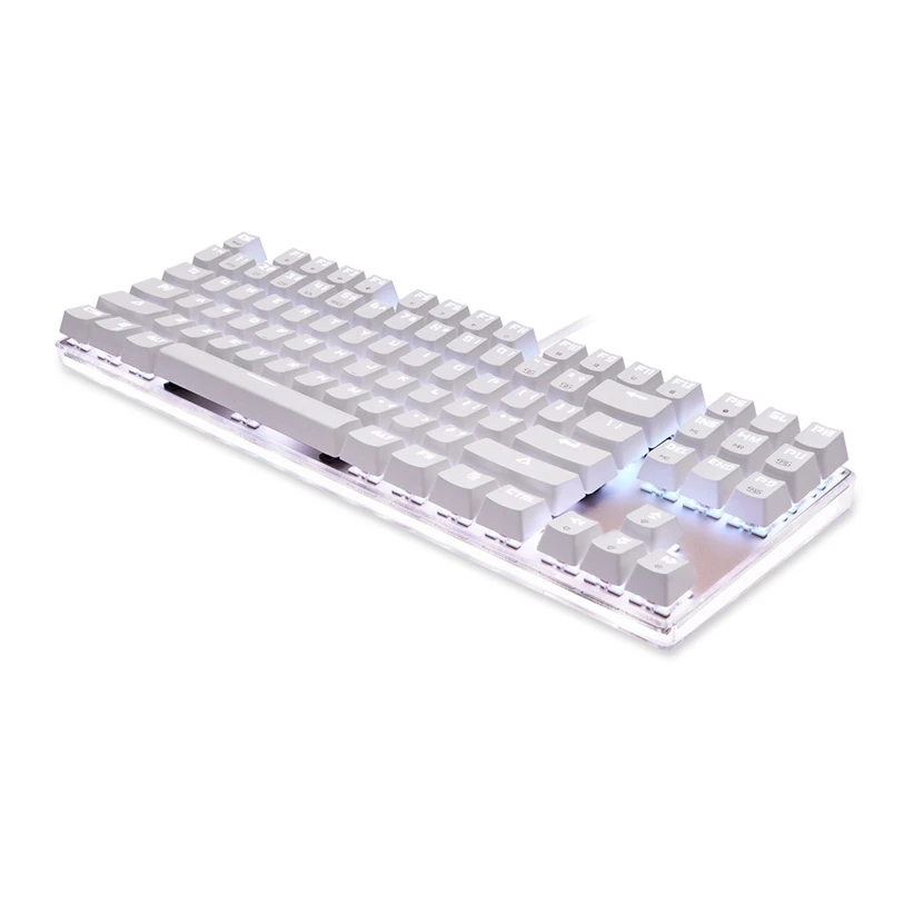 

MotoSpeed K87s Colorful Illuminated Backlight Usb Wired Gaming Backlit Keyboard Futural Digital Drop Shipping AUGG14