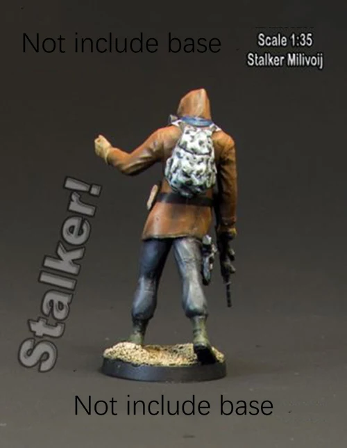 Сборная Неокрашенная серия сталкера 1/35 подставка (1 фигурка) специальная