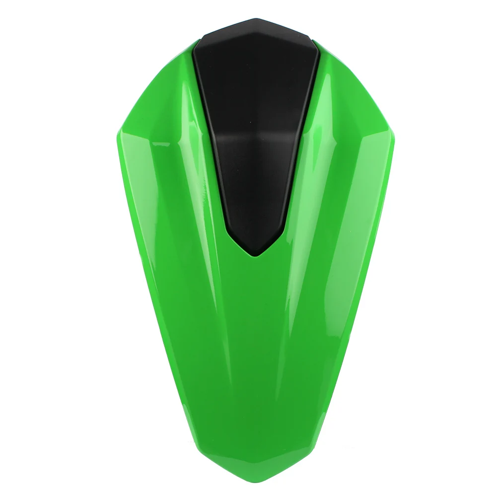 Зеленый Motorcycle Rear Pillion Passenger Cowl Seat Back Cover Fairing Part For Kawasaki Ninja 400 - Цвет: Зеленый