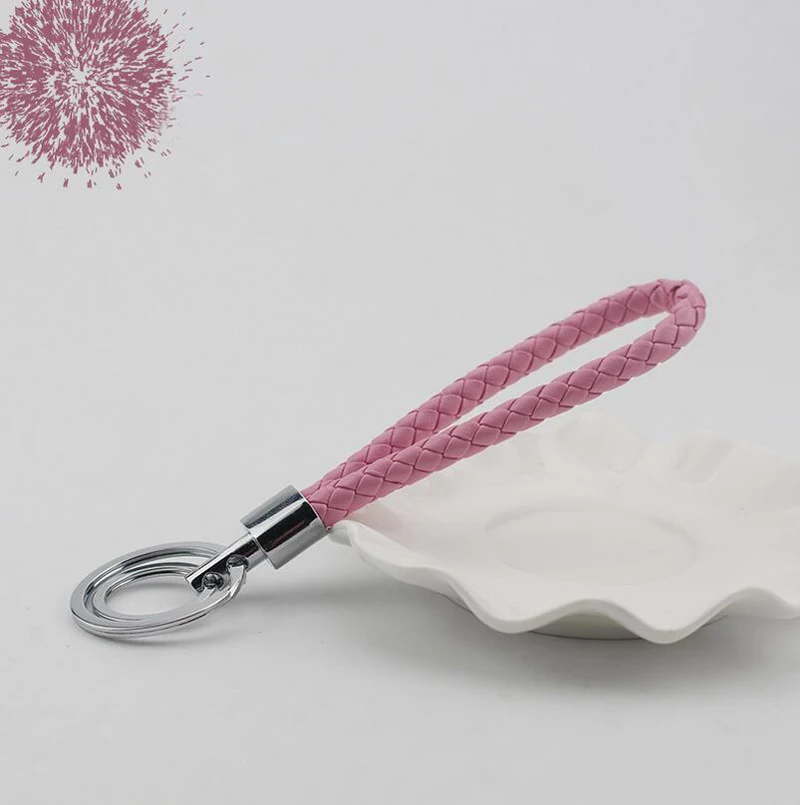 1 шт. хит продаж высокое качество ручная работа кожаный брелок из сплава