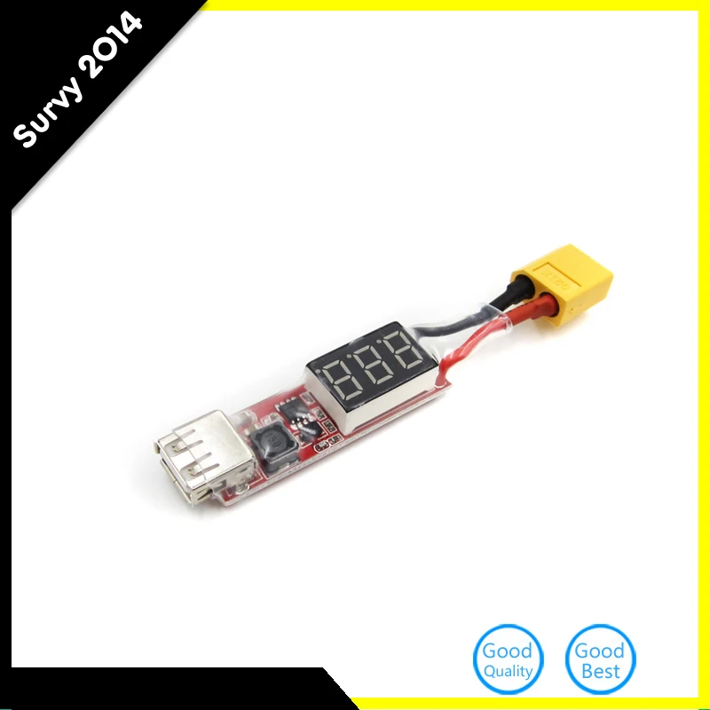 2S 6S Lipo Battery XT60 Plug to USB 5V 2A адаптер для зарядного устройства телефона и