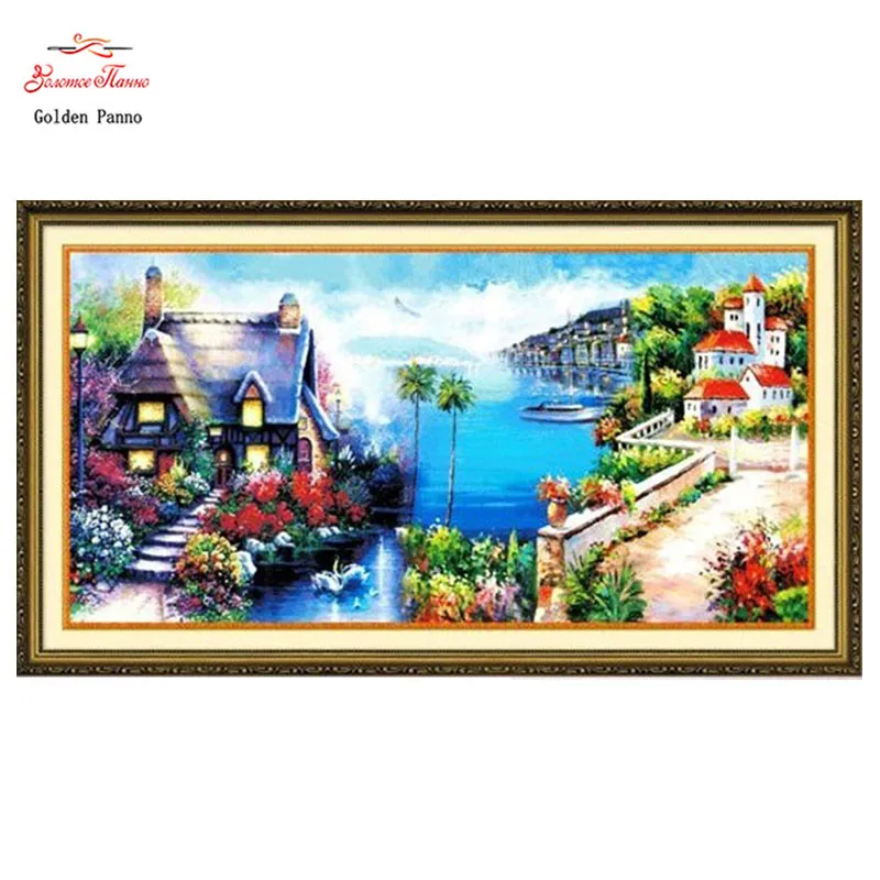 Рукоделие рукоделие DMC Вышивка крестиком наборы для вышивки средиземноморский