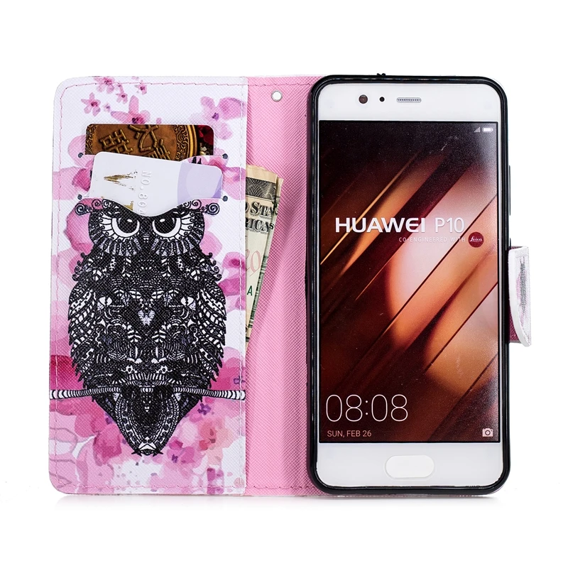 Флип чехол для huawei p30 кожаный p20 p10 p9 lite аксессуары honor 9 7c телефона|Чехлы-книжки| |
