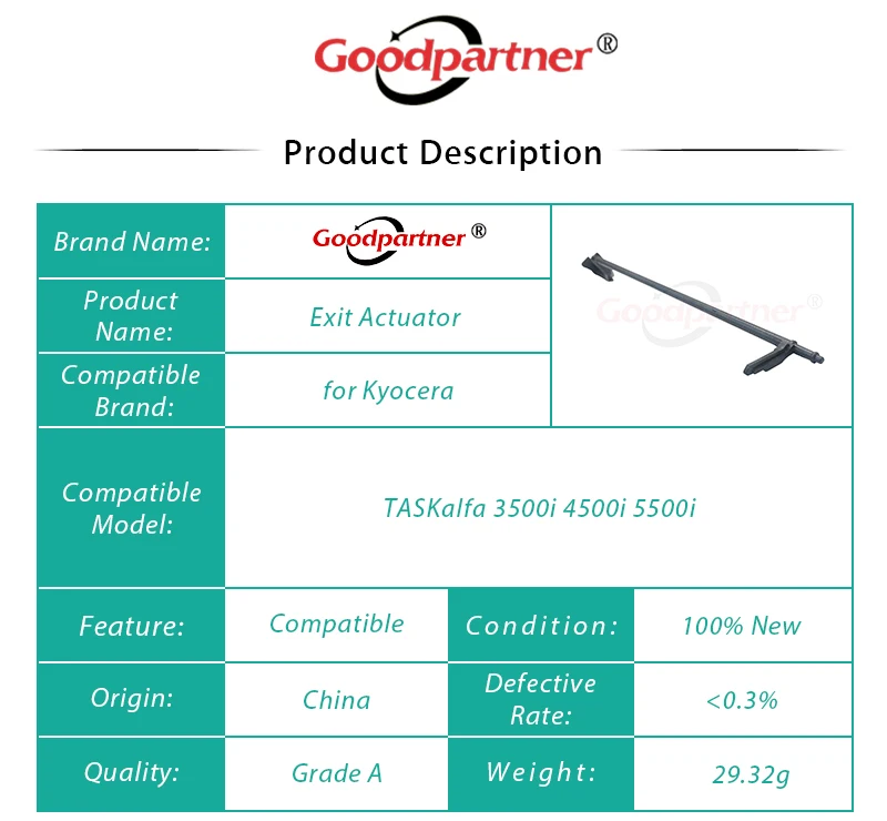 1 шт. FK 6307 FK6307 пускатель для выхода датчик доставки бумаги Kyocera TASKalfa 3500i 4500i