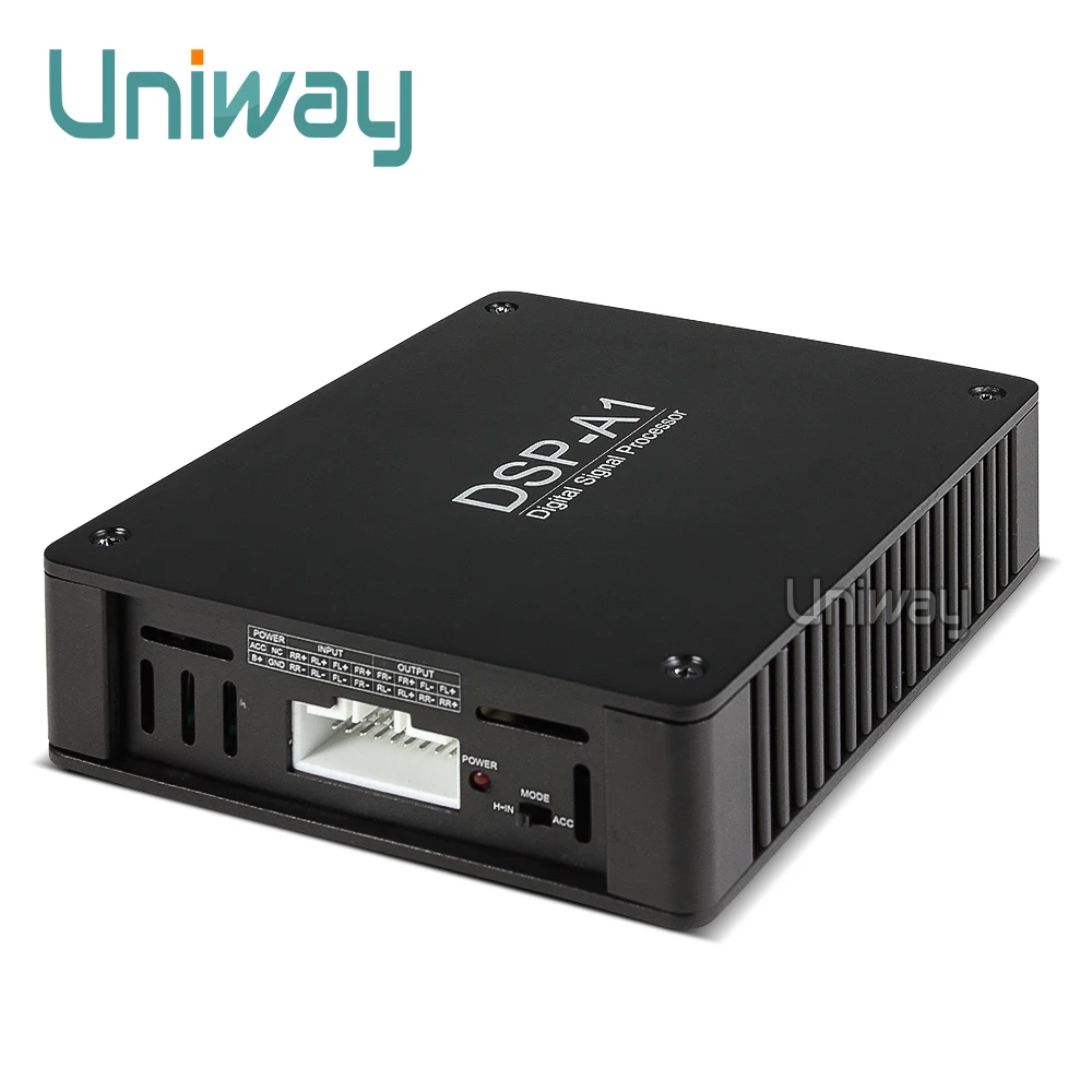 Uniway автомобильный аудио усилитель DSP звук 12 В авто мощности USB MP3 DVD CD FM радио SD