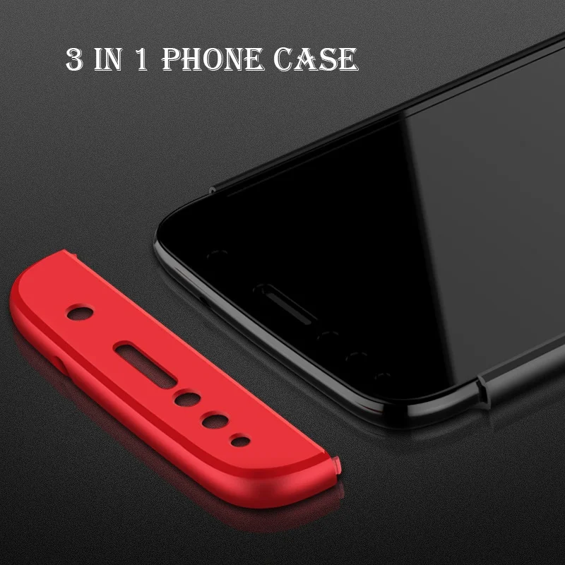 3 In 1 Matte PC Protection Ultra Thin Case for Motorola Moto G7 Power Shockproof G5S Plus G6 Fundas |
