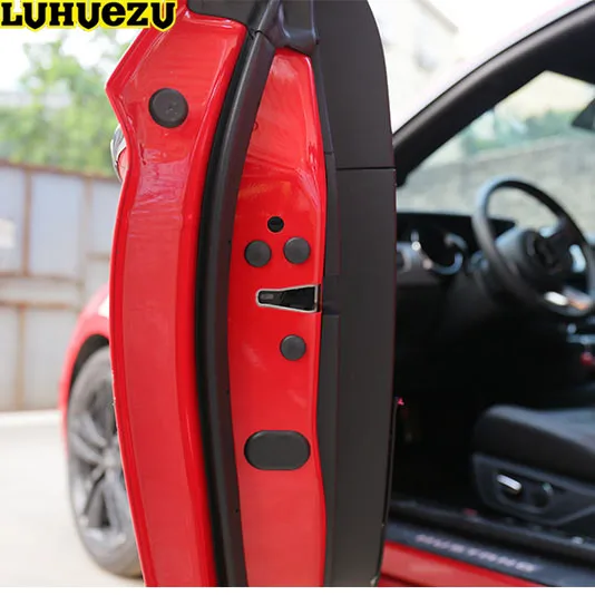 Luhuezu 12 шт. Дверные замки Защитная крышка винта для Toyota Land Cruiser 200 Prado FJ150 RAV4 Corolla Camry