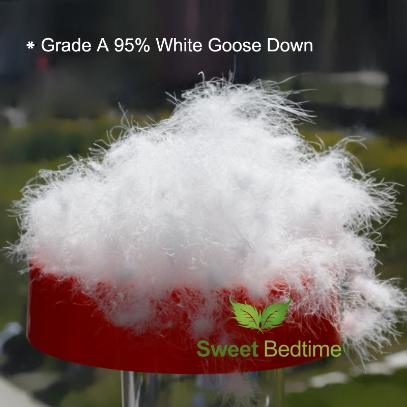 Наполнителя из белого гусиного пуха/полуфабричного пухового пальто подушка для