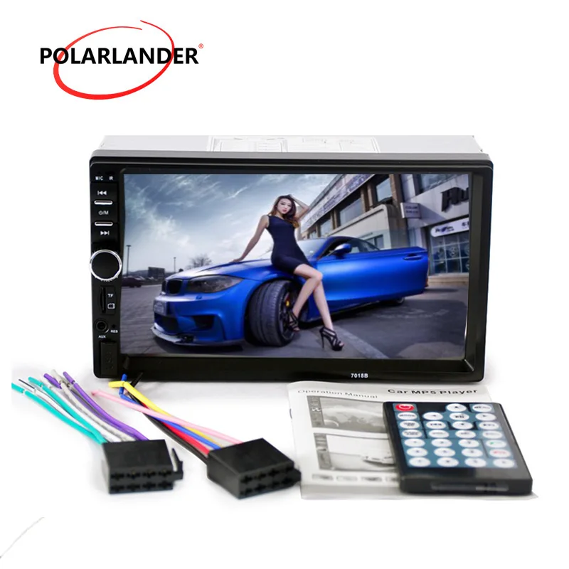 Автомагнитола с USB TF FM AUX 7 дюймов 2 din|car stereo player|car radiocar |