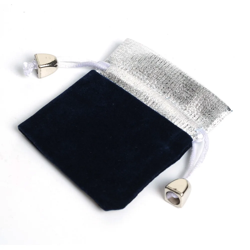 

*2015 New Free Shipping 100Pcs 6.5*8Cm Silver Top Velvet Xmas Birthday Party Jewelry Gift Bags,Phone Wedding Pouches Bags