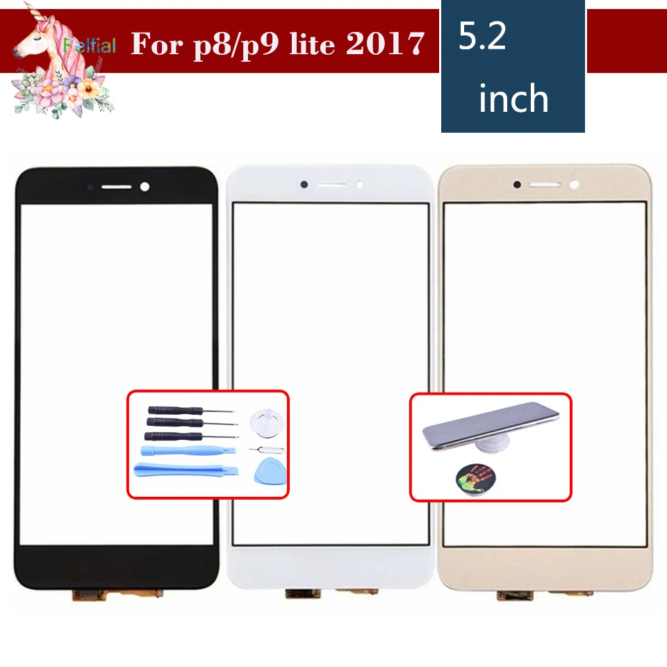 Сенсорный экран для Huawei P9 Lite 2017 Nova GR3 P8 сенсорный датчик дигитайзер стеклянная