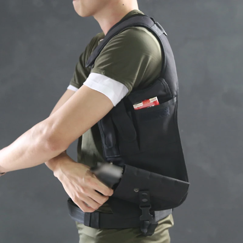 

Tactical concealed carry holsters Hunting Shoulder Bag Sport Storage Pistol Gun Pouch Waist Bag
