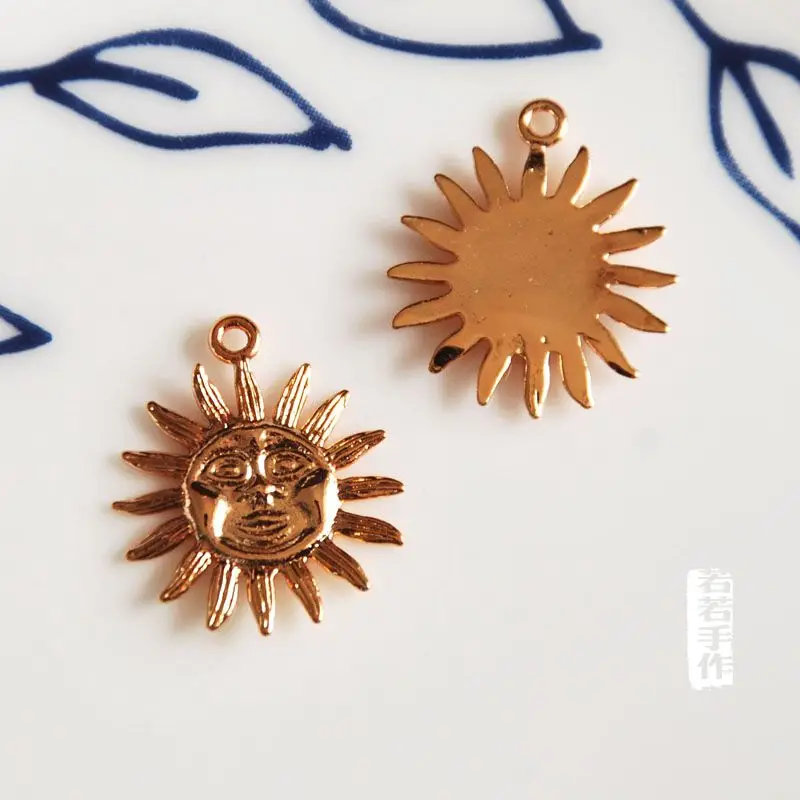 4 шт./лот золотого цвета шампанского золотые подвески ювелирное украшение в виде