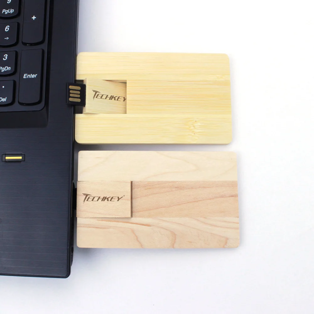 wood Pendrive USB Flash Drive 32GB 64GB 16GB Pen Dirve Stick custom logo credit card u disk memoria cel usb stick | Компьютеры и офис