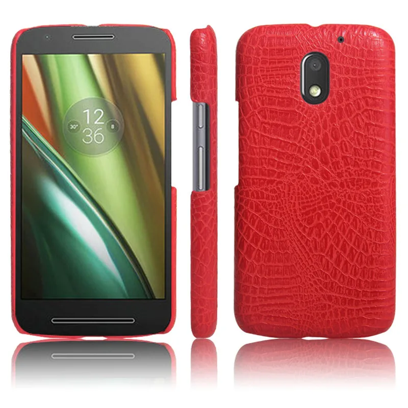 Чехол для Motorola Moto E3 Power 5 0 дюйма роскошный чехол-книжка из крокодиловой кожи XT1706