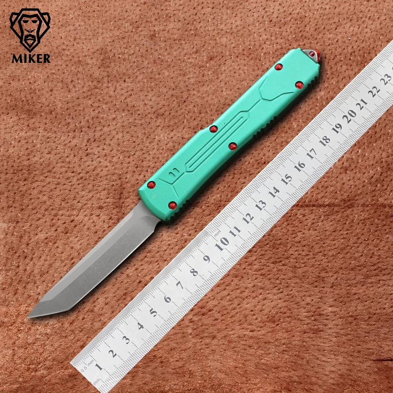 MIKER OEM VG 10 лезвие Алюминиевый Кемпинг выживания Открытый EDC Охота тактический