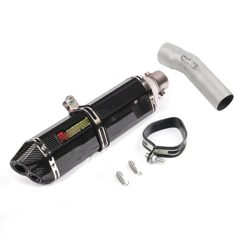 Motorcycle Exhaust System Tip Silencer Muffler Tail Pipe Link Connect Tube for BMW F650GS F700GS F800GS F800R | Автомобили и