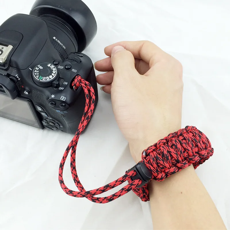 DIY DSLR камера ручной ремешок ручка для Canon Nikon D7100 D5500 D5300 D3200 D3300 D610 Sony|camera wrist grip|hand strap