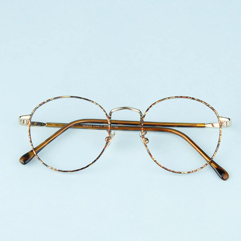 Корейские оправы для очков по рецепту круглые компьютерные очки прозрачные