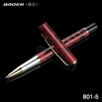 baoer 801 montmartre luxury smooth signing roller ball pen with 0 7mm black ink refill pens with gift box