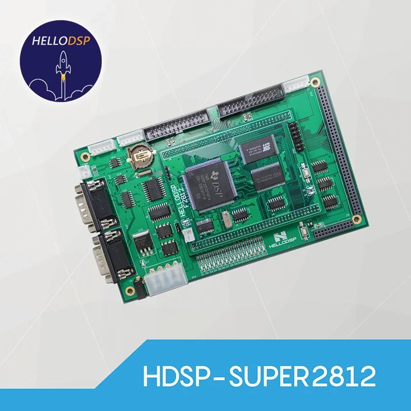 

New HDSP-Super2812 development board DSP2812 development board TMS320F2812 supporting teaching materials