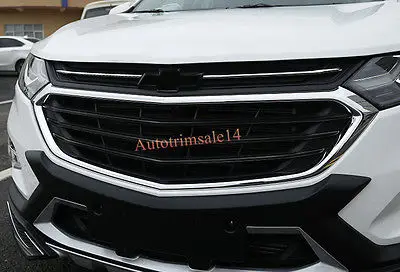 

Молдинги передней верхней решетки радиатора, 2 * ABS, для Chevrolet Equinox 2018