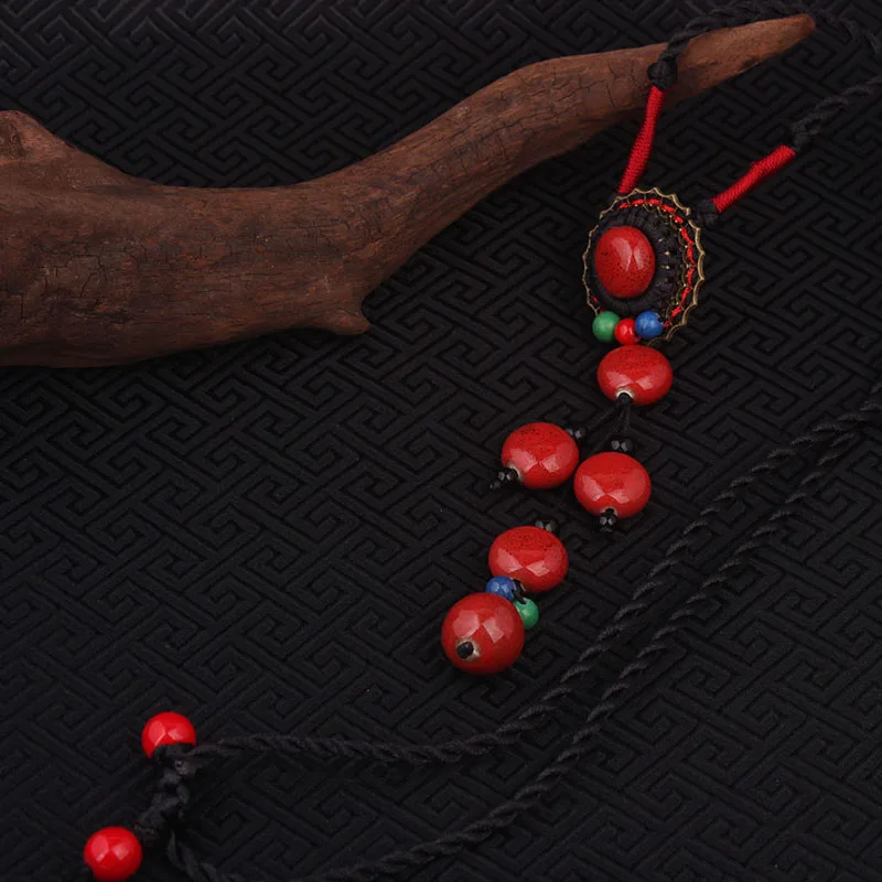 Новое модное этническое ожерелье винтажные длинные подвески на свитер ювелирные