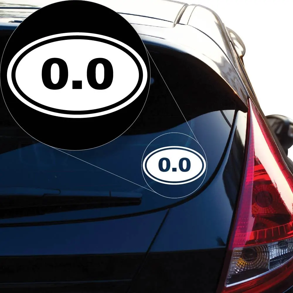 

0.0 Marathon Vinyl Decal Sticker # 881 (2" X 3.2",White) car sticker