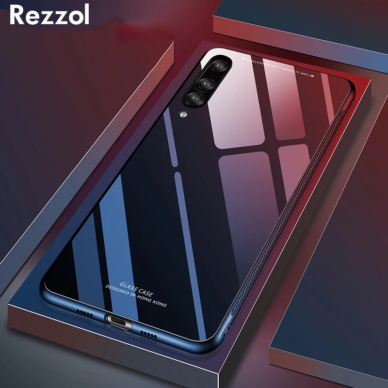 Для huawei P30 Pro чехол Роскошный Глянцевый закаленное стекло Мягкий силиконовый