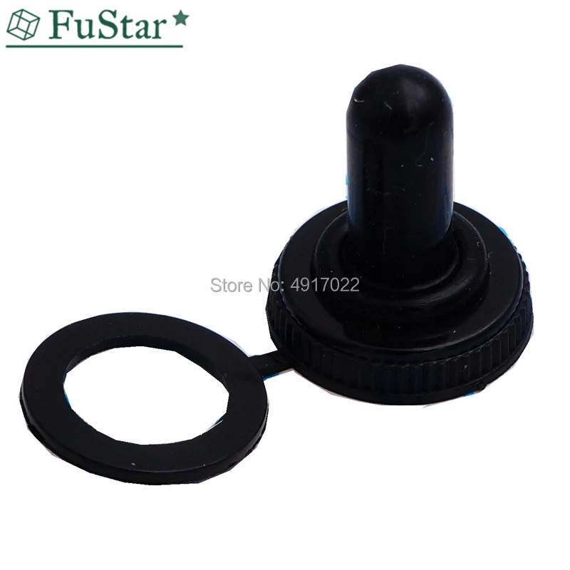 Переключатель 5 шт./лот водонепроницаемая резиновая крышка пылезащитная черный