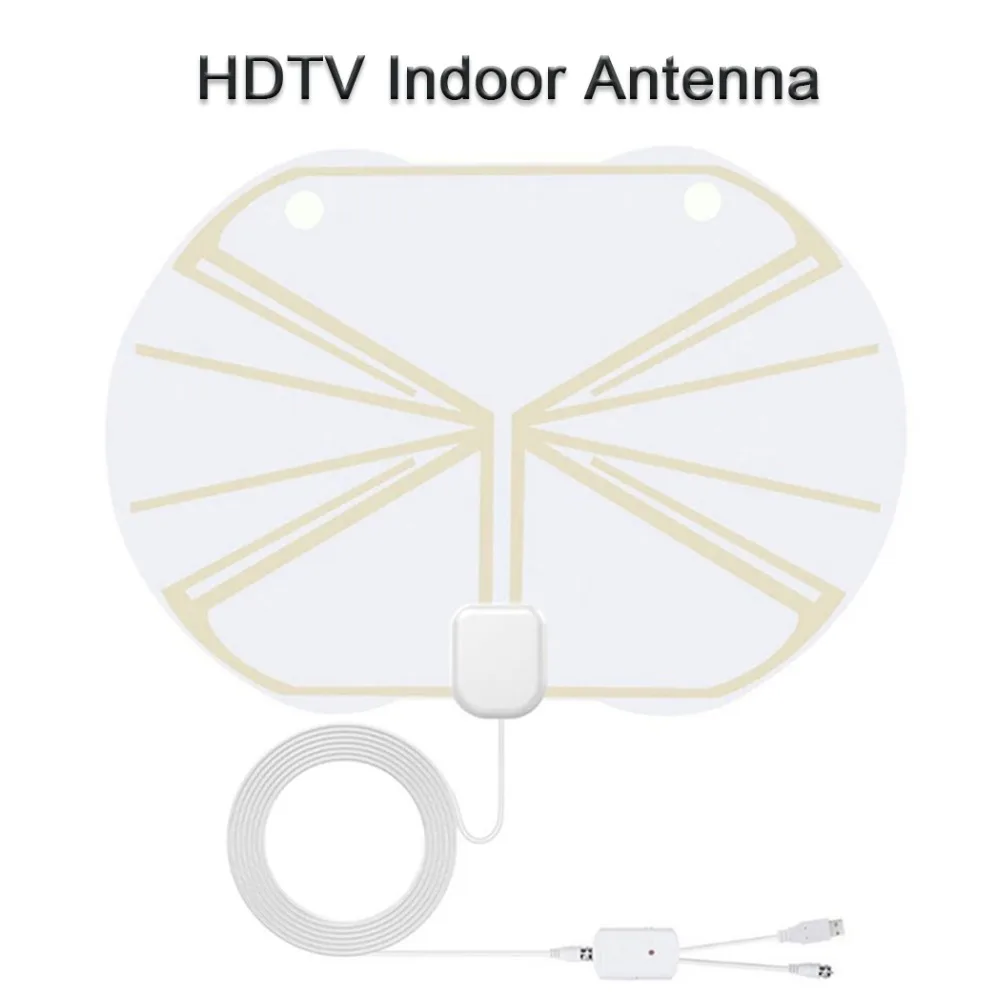 Satxtrem DVB-T комнатная ТВ антенна 50 км Диапазон HD цифровая кабель 1080P усилитель
