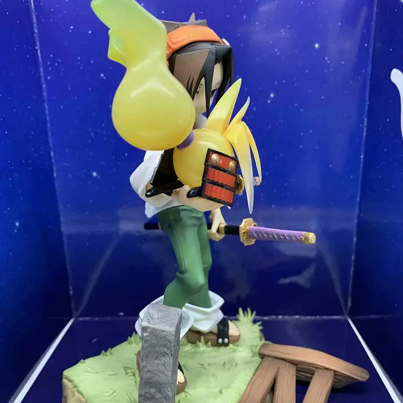 Аниме 1/8 масштаб окрашенная фигурка шаман Кинг 20-летняя версия Yoh Asakura экшн ПВХ