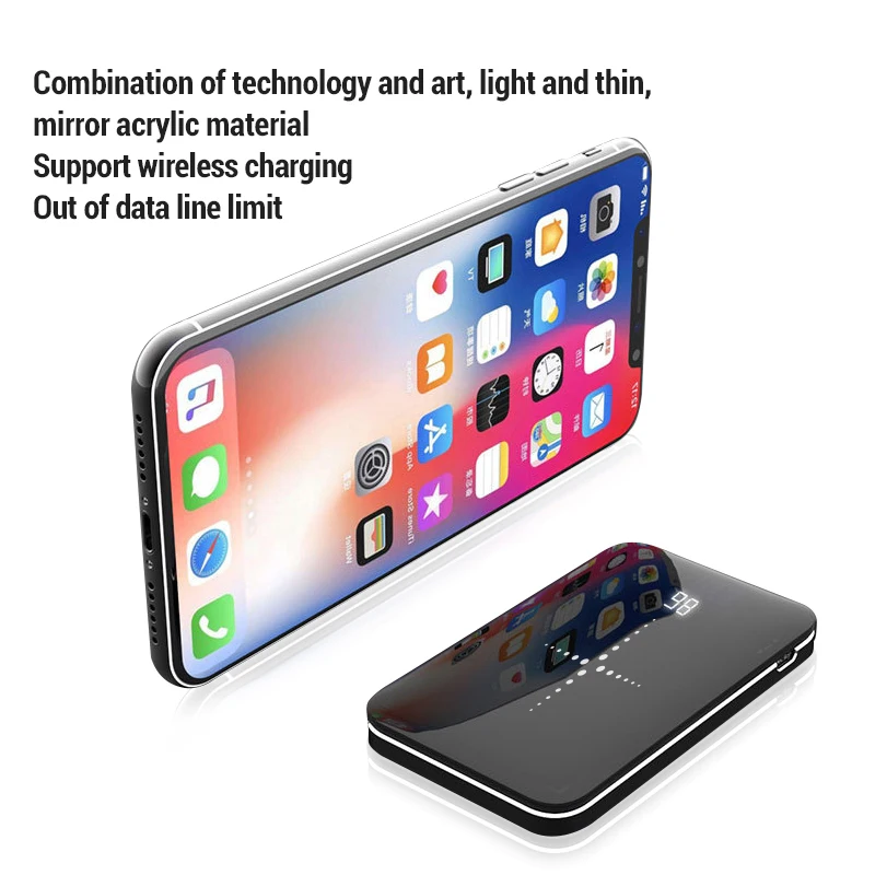 Travelcool 8000mAh портативное зарядное устройство беспроводной внешний аккумулятор