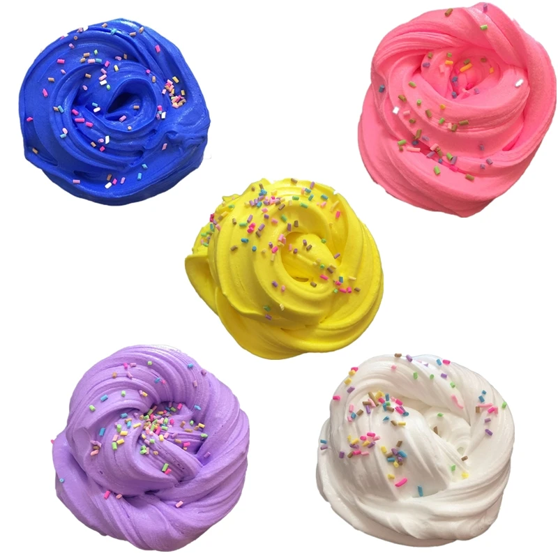 2018 г. Яркая снег грязь без буры пластилина Шпатлёвки слизь пушистый Floam