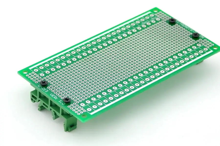 Прототип PCB с din-рейку адаптер, 137.4x72 мм, для din-рейку проектов DIY