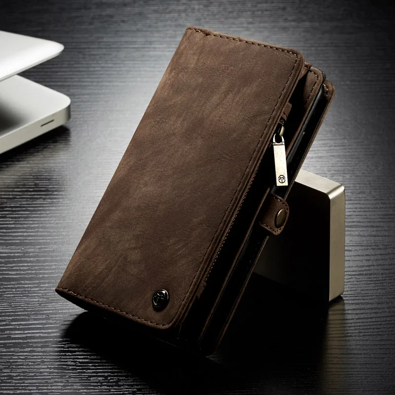 Brown Кошелек на молнии, чехол для телефона, Fundas для huawei P30 Pro, чехол, Coque для huawei P30 Lite, роскошный чехол из искусственной кожи, Магнитный чехол из ТПУ - Цвет: Brown