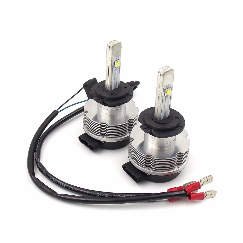 Автомобильная светодиодная лампа для фары комплект переоборудования H7/9005/9006 12V-24V