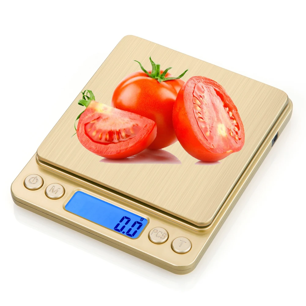 

3Kg/0.1g Portable Mini Electronic Digital Kitchen Scales Household Fruit Food Scales Postal Kitchen Jewelry Weight Balance