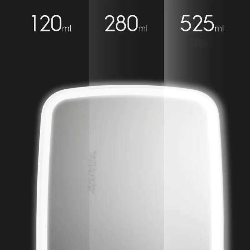 Xiaomi Mijia JJ портативное зеркало для макияжа Настольный светодиодный светильник портативный складной светильник Зеркало для общежития Настольный