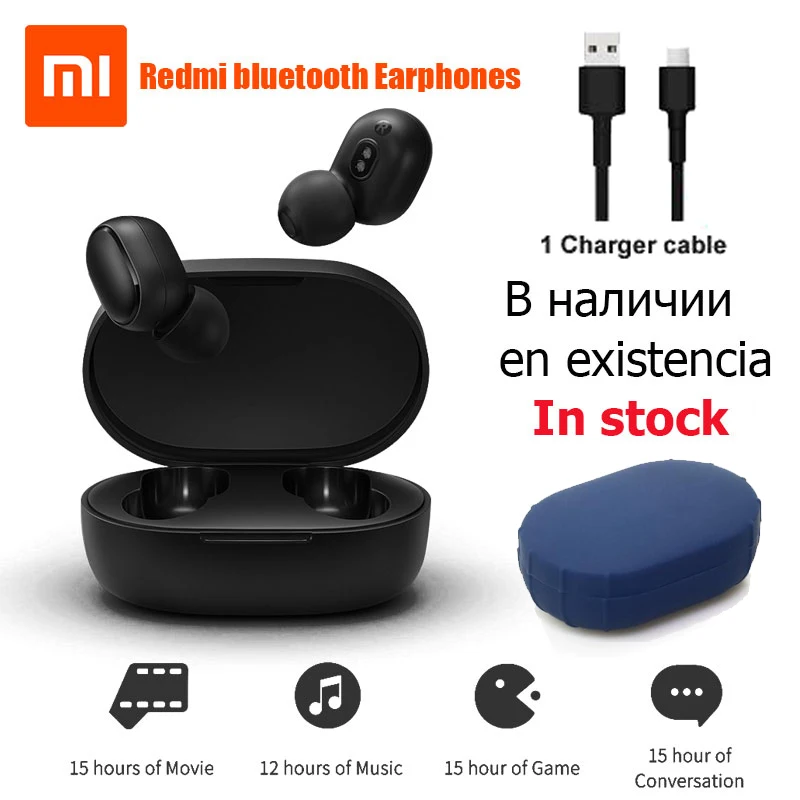 Наушники Xiaomi redmi airdots tws спортивные наушники с Bluetooth беспроводные 2019 | Электроника