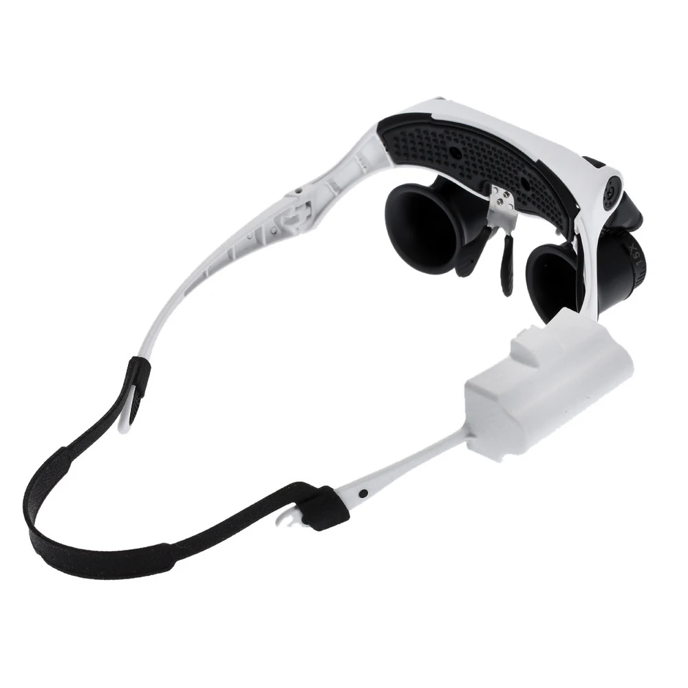 2018 хит продаж лупа с двумя светодиодными ламсветильник двойным глазом ремонт на