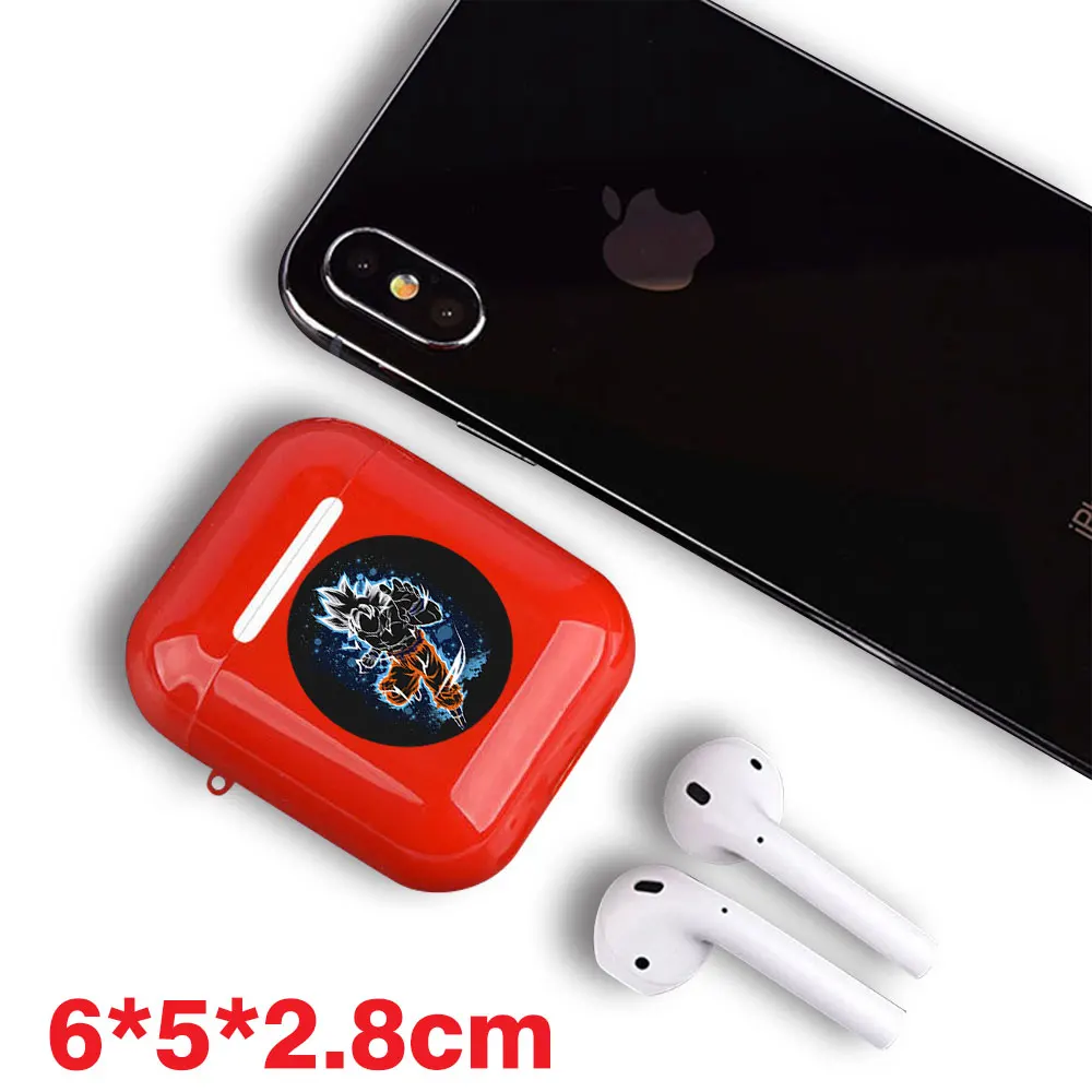 Dragon Ball Z ПК чехол для гарнитуры сын Goku vegeta аниме Airpods анти потерянный