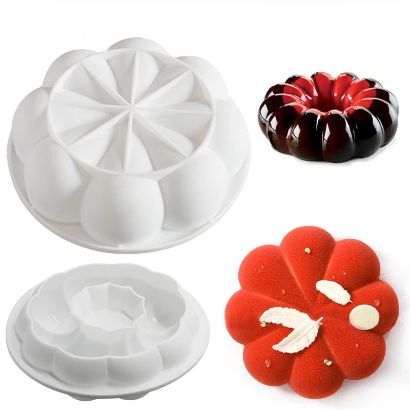 3D Силиконовые антипригарные пирог украшения французские пончики инструменты
