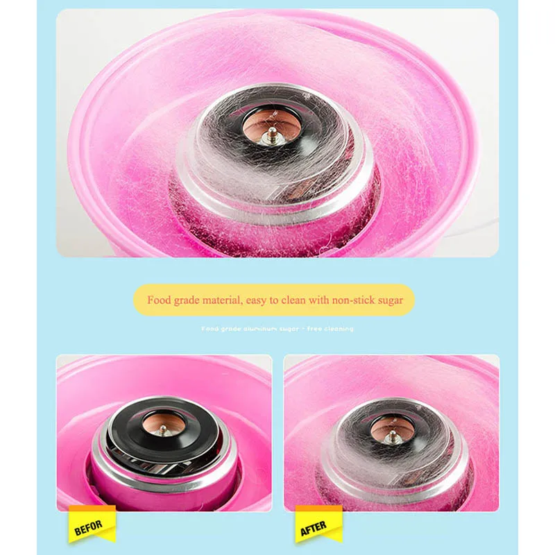 Электрический мини DIY Сладкий хлопок конфеты производитель Сахар Конфеты Suikerspin