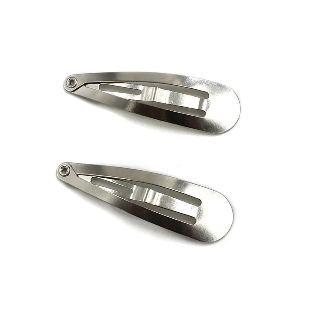 4 шт. металлические серебряные зажимы для волос см|Шпильки и заколки волос| |