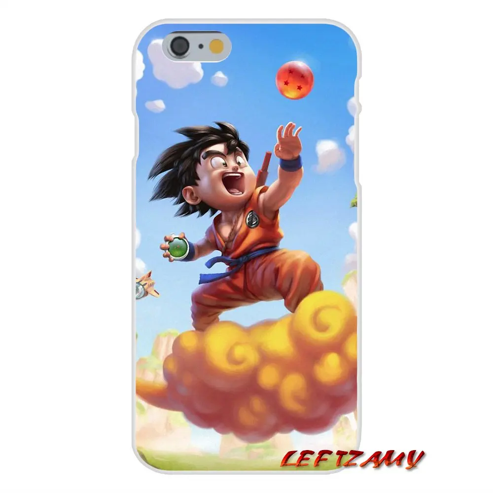Dragon Ball Son Goku для iPhone X XR XS MAX 4 4s 5 5S 5C SE 6 S 7 8 Plus ipod touch Аксессуары чехлы телефонов |